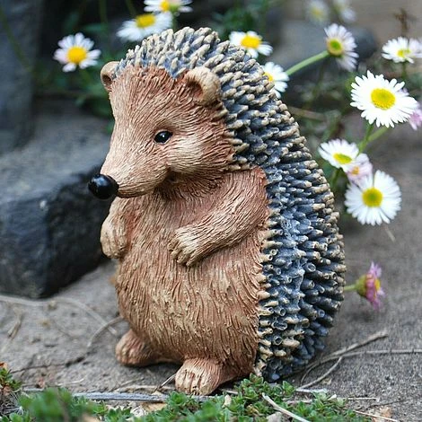 Set Of 3 Hedgehog Garden Animal Ornaments Outdoor Statues 3 Set Of 3 Hedgehog Garden Animal Ornaments Outdoor Statues - Image 3