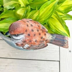 Large Sparrow Bird Garden Ornament -Green Haven Shop 3662L 10