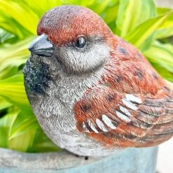 Large Sparrow Bird Garden Ornament -Green Haven Shop 3662L 6