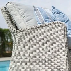 Maze Rattan Oxford Royal Corner Dining Set With Firepit Table -Green Haven Shop 403052 14