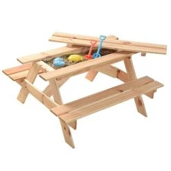 Idooka Kids' Picnic & Water Table 11 Idooka Kids' Picnic & Water Table -Green Haven Shop 532000600.LidOpen