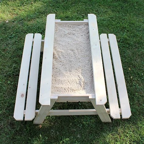 Soulet Childrens Wooden Picnic Table With Sandpit 7 Soulet Childrens Wooden Picnic Table With Sandpit - Image 7