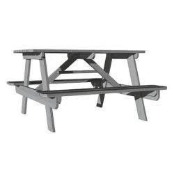 Soulet Childrens Garden Picnic Table Grey -Green Haven Shop 783568 DET 10