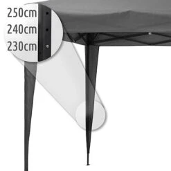 Idooka Pop Up Gazebos- Freestanding Awnings & Canopies & Party Tents -Green Haven Shop Adjustable20Height