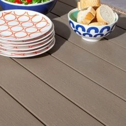 Rowlinson Rattan Garden Corner Sofa Dining Set 8 Seat Oatmeal -Green Haven Shop AlbanyCornerset Wheat 061