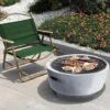 Idooka Stone Effect Fire Pit & BBQ