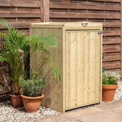 Premium Pressure Treated 2' X 3' Bin Storage Unit -Green Haven Shop ESDXL21PT030 4
