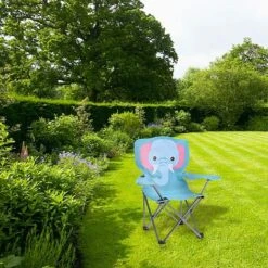 Idooka Kids' Folding Crocodile Camp Chair 12 Idooka Kids' Folding Crocodile Camp Chair -Green Haven Shop FC5000050.ELEPHANT.Lifestyle