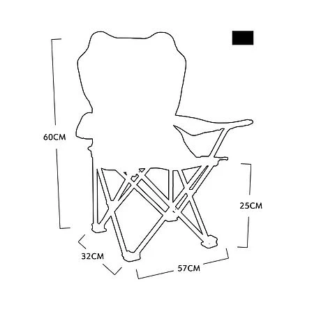 Idooka Kids' Folding Crocodile Camp Chair 3 Idooka Kids' Folding Crocodile Camp Chair - Image 3