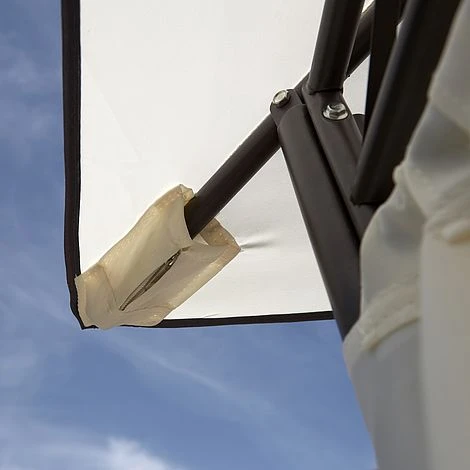 Aphrodite Heavy Duty Garden Gazebo With Side Curtains 2.7m 4 Aphrodite Heavy Duty Garden Gazebo With Side Curtains 2.7m - Image 4