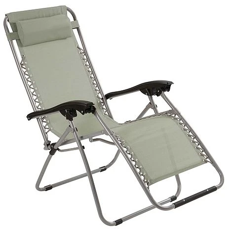 Garden Gear Zero Gravity Chair - Stone 2 Garden Gear Zero Gravity Chair - Stone - Image 2