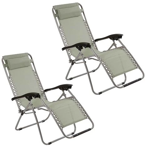 Garden Gear Zero Gravity Chair - Stone 3 Garden Gear Zero Gravity Chair - Stone - Image 3