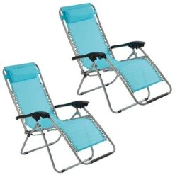 Garden Gear Zero Gravity Chair - Marine Blue 7 Garden Gear Zero Gravity Chair - Marine Blue -Green Haven Shop G0881 2
