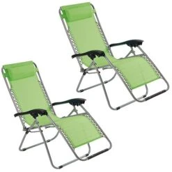 Garden Gear Zero Gravity Chair - Apple Green -Green Haven Shop G0882 2