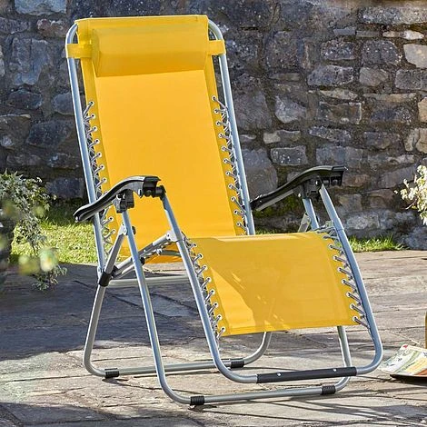 Garden Gear Zero Gravity Chair - Sunburst 3 Garden Gear Zero Gravity Chair - Sunburst - Image 3