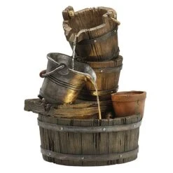 Cascading Barrel Water Feature And Planter 15 Cascading Barrel Water Feature And Planter -Green Haven Shop G1393 9 1000x1000 1