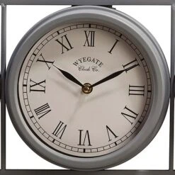 Garden Wall Clock - Grey 12 Garden Wall Clock - Grey -Green Haven Shop G2613 5 2000x2000 1