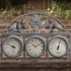 Garden Wall Clock - Grey