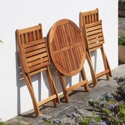Garden Life Acacia Hardwood Bistro Set -Green Haven Shop G2856 3 2000x2000 1