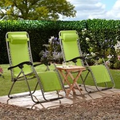 Garden Gear Zero Gravity Chair - Apple Green -Green Haven Shop G3728 LS1