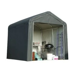 Garden Gear Heavy-Duty Portable Shed 10x10 Foot -Green Haven Shop G4060 Portable shed 8x8 CO1 2000x2000 255552