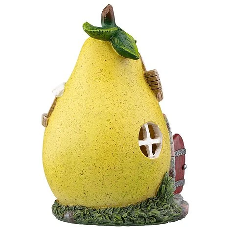 Garden Gear Solar LED Pear Fairy House 3 Garden Gear Solar LED Pear Fairy House - Image 3