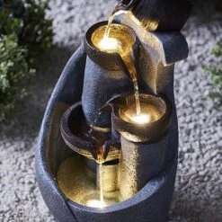 Serenity Cascading Vase Water Feature 9 Serenity Cascading Vase Water Feature -Green Haven Shop G4639205