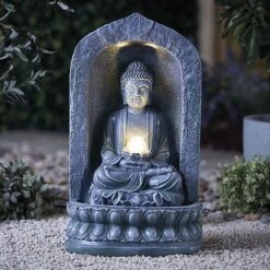 Serenity Buddha Water Feature -Green Haven Shop G46522022