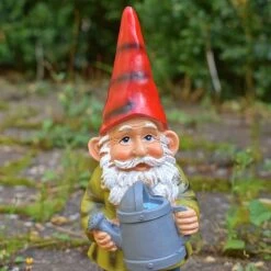 Garden Gnome With Watering Can Outdoor Garden Ornament 7 Garden Gnome With Watering Can Outdoor Garden Ornament -Green Haven Shop GB028S 1