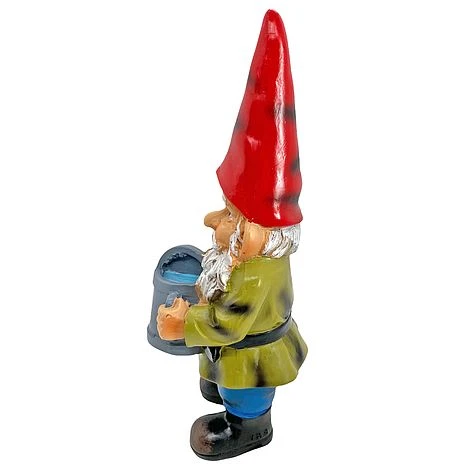 Garden Gnome With Watering Can Outdoor Garden Ornament 4 Garden Gnome With Watering Can Outdoor Garden Ornament - Image 4