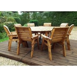 8 Seater Round Table Set -Green Haven Shop HB11B20Pic2