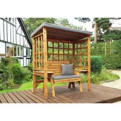 Wentworth 2 Seat Arbour -Green Haven Shop HB144GR 11
