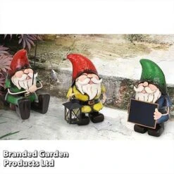 Metal Gnome With Chalk Board