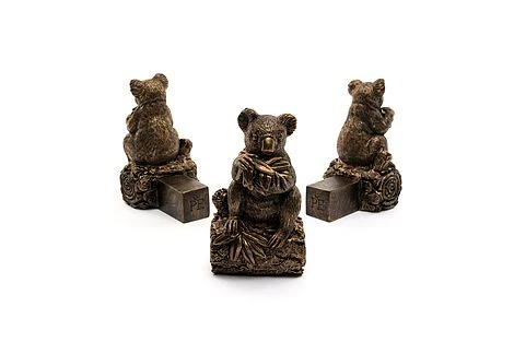 Antique Bronze Coloured Koala Potty Feet - Plant Pot Feet 2 Antique Bronze Coloured Koala Potty Feet - Plant Pot Feet - Image 2