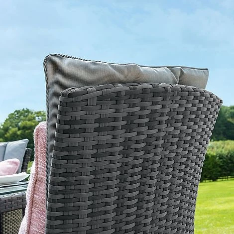 Maze Rattan LA Garden Dining Set Round With Ice Bucket 4 Seat 5 Maze Rattan LA Garden Dining Set Round With Ice Bucket 4 Seat - Image 5