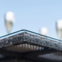 Maze Rattan LA Garden Dining Set Rectangular With Ice Bucket 6 Seat 12 Maze Rattan LA Garden Dining Set Rectangular With Ice Bucket 6 Seat -Green Haven Shop LA20DINING206203