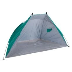 Idooka Outdoors Beach Tent Shelter With Inner Pockets Carrying Pouch UPF 50+ Blue/Green -Green Haven Shop Main41