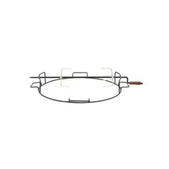 Outdoor Colorado Iron Stainless Steel Rotisserie H17.5Cm W98Cm