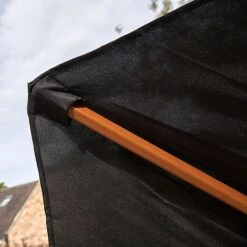 Wooden Garden Parasol 2.4m -Green Haven Shop P27B LS4