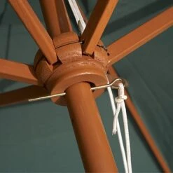 Wooden Garden Parasol 2.4m -Green Haven Shop P27G LS3