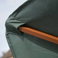 Wooden Garden Parasol 2.4m -Green Haven Shop P27G LS5