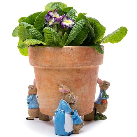 Full Colour Beatrix Potter Peter Rabbit Potty Feet - Plant Pot Feet 1 Full Colour Beatrix Potter Peter Rabbit Potty Feet - Plant Pot Feet
