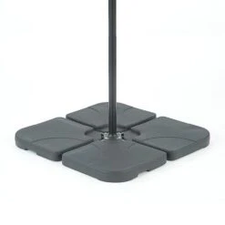 Universal Overhanging Parasol Base Set Of 4 X 14L Segments