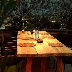 Idooka Large Chrome Solar Lantern -Green Haven Shop SOLAR LANTERNS.BLACK .Lifestyle