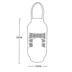 Idooka Large Chrome Solar Lantern -Green Haven Shop SOLAR LANTERNS.BLACK .Silhouette
