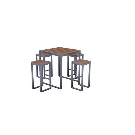 Spitalfields Tall Acacia Wood 5 Piece Furniture Set 1 Spitalfields Tall Acacia Wood 5 Piece Furniture Set
