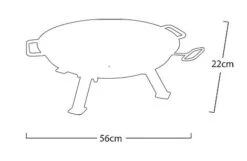 Idooka Fire Pit Bowl 10 Idooka Fire Pit Bowl -Green Haven Shop Silhouette13