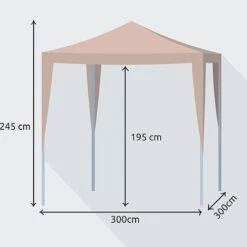 Idooka Pop Up Gazebos- Freestanding Awnings & Canopies & Party Tents -Green Haven Shop Silhouette18