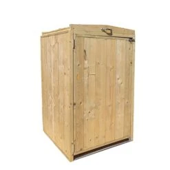 Premium Pressure Treated 2' X 3' Bin Storage Unit -Green Haven Shop Single20Bin20Store