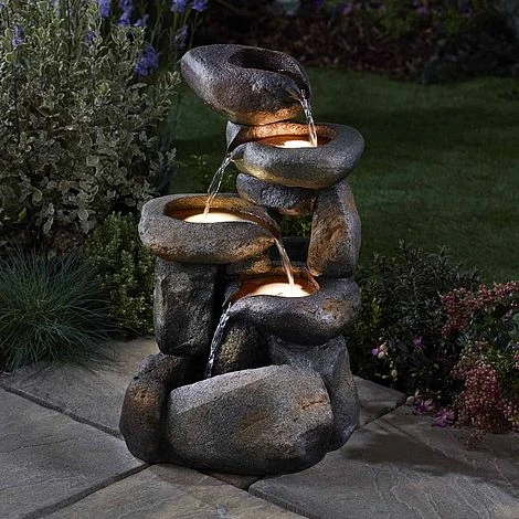 Serenity Tumbling Rocks Water Feature 3 Serenity Tumbling Rocks Water Feature - Image 3